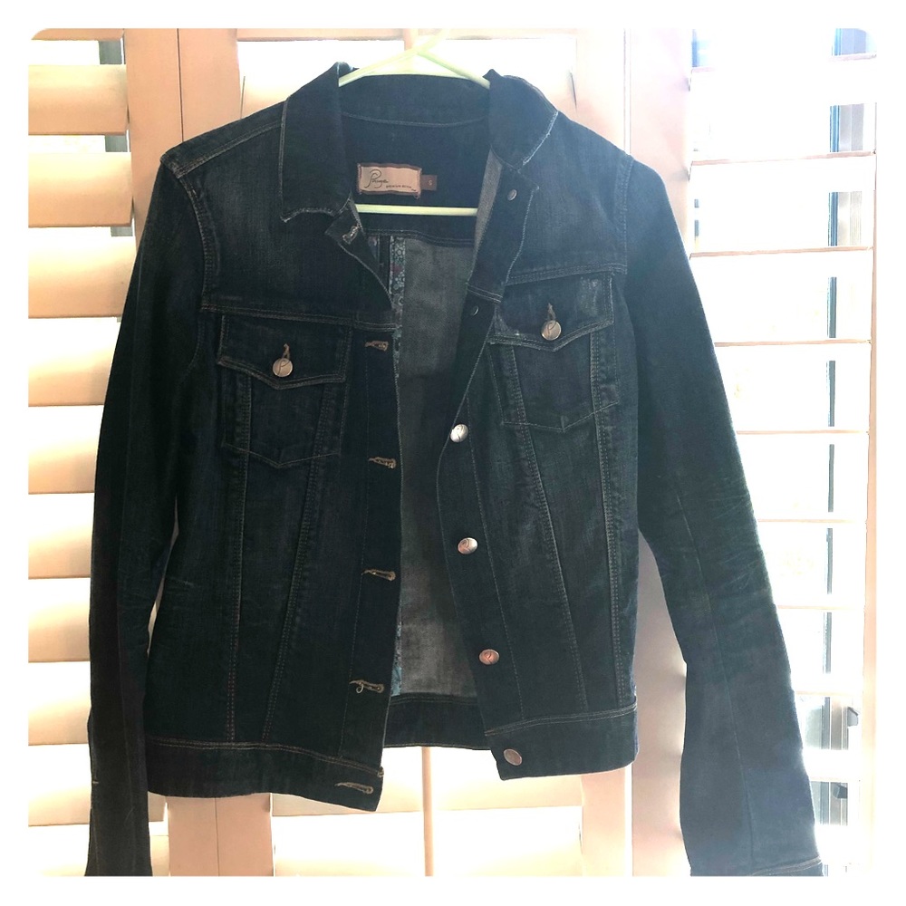 Paige jeans denim jacket small